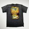 T-shirt da uomo Guy Harvey by Aftco Taglia M Grigio Poliestere-cotone Pesce Marlin TN9