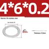 304 Stainless Steel Ultra-Thin Flat Washers - Available in Thickness: 0.1mm, 0.2mm, 0.3mm, 0.5mm