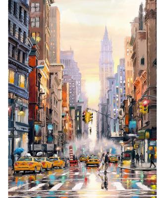 PieceRelax Plastic Jigsaw Puzzle PieceClicks Macneil Studio New Challenging No Clicks Into PieceClicks 1000-piece [The - York] (48x64cm) Adult-level,