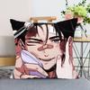 Kawaii Wriothesley Throw Pillow Covers Pattern Cushion Cover Suitable For Sofa Bedroom Car Pillow Cover