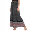 Summer Women's Leopard Print High Waist Long A-Line Maxi Skirt Bohemian Dress