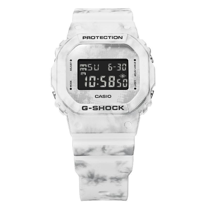 Casio Men's Resin 200M Water Resistant Shock Resistant Alarm Quartz Watch DW-5600GC-7