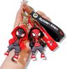 1pc or 4pcs Spider-Man Keychain Cartoon Comics Avengers Series KeyRing Pendant Ornaments Jewelry Gifts for Friends
