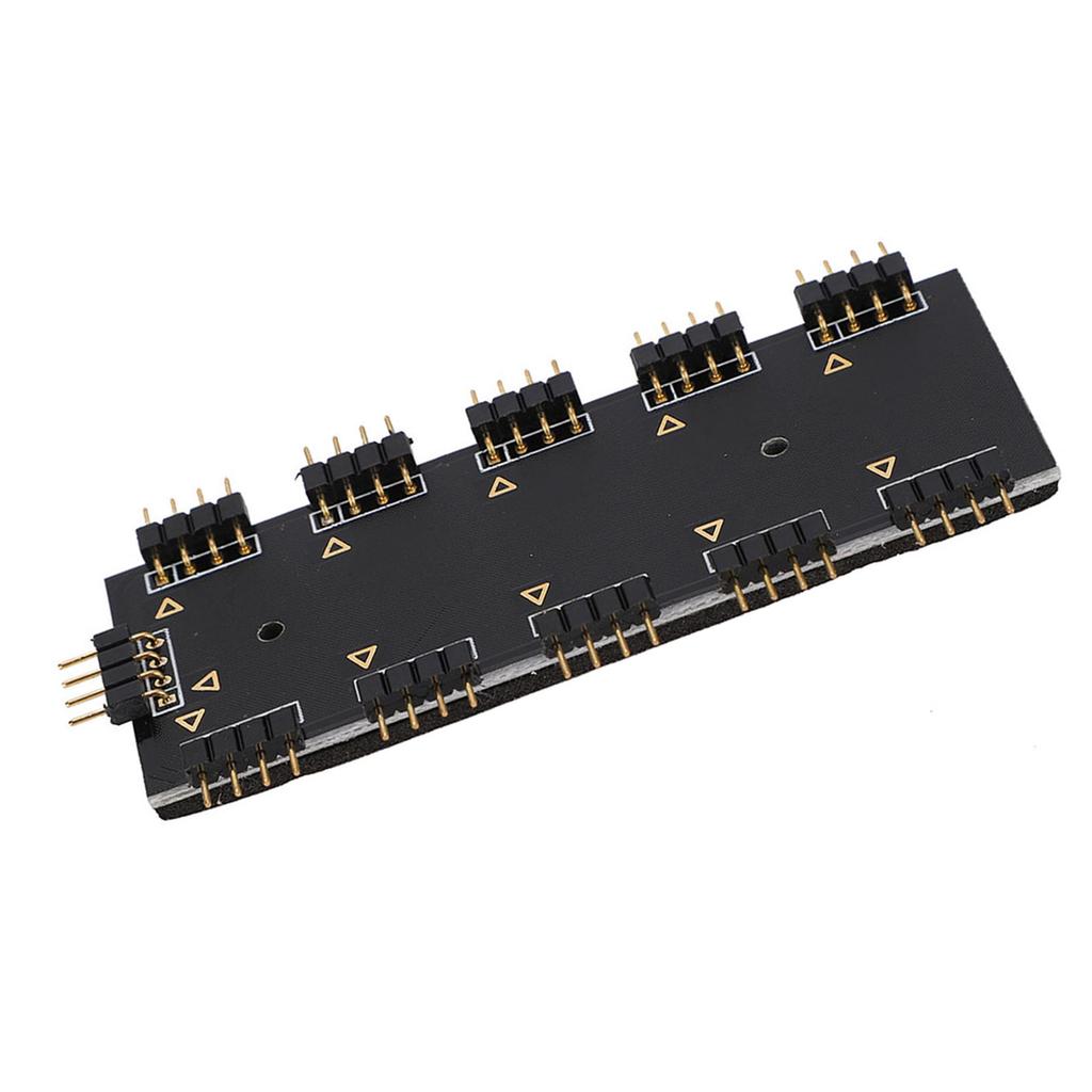 Computer 10 Channel RGB Hub PC MOD Motherboard RGB Fan Extension Cable