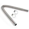 60cm 100 120 150 200cm 250cm 300cm Air Diesel Parking Heater Exhaust Pipe Tube Gas Vent Hose Stainless Steel Car Truck