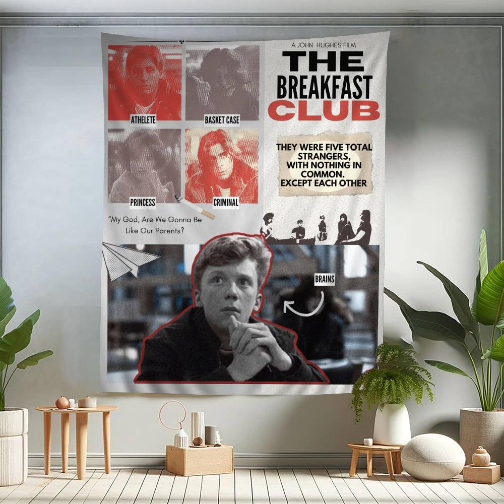 The Breakfast Club Anime Arazzo Arte Fantascienza Stanza Arredamento Casa Arte da Parete Decorazione