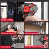 21V Electric Screwdriver 2in1 Impact Driver + Hammer Brushless Rechargeable Power Screwdriver