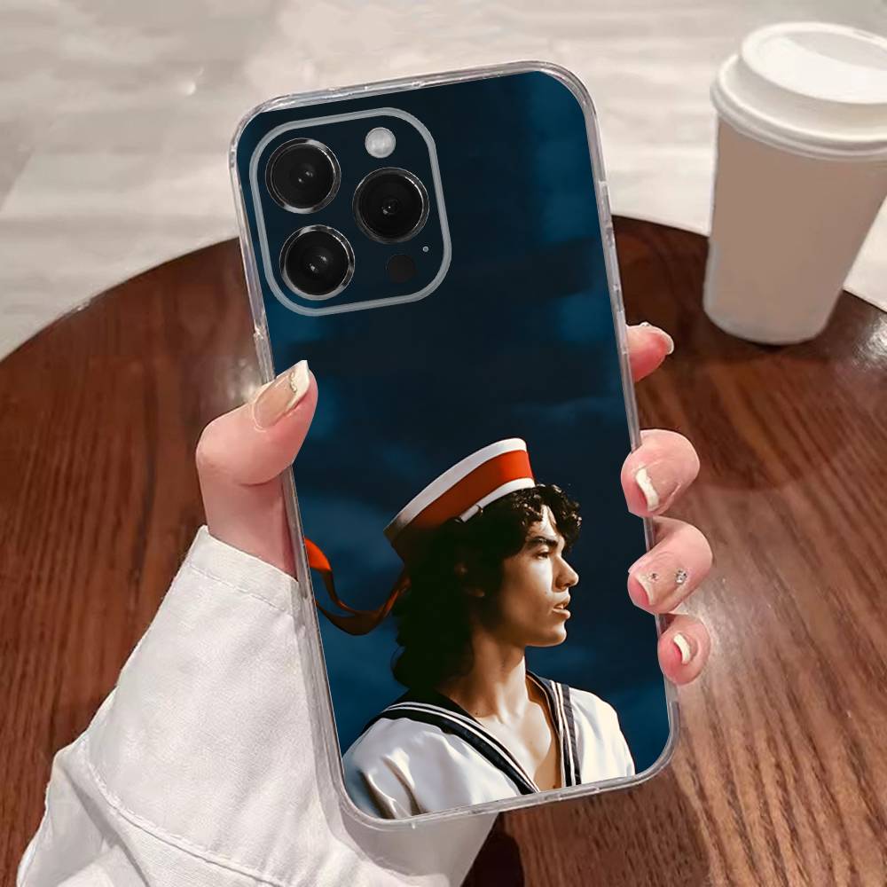 C-Conan Gray Wishbone Transport Phone Case For iPhone 17,16,15,14,13,12,11,Pro,XS,Max,XR,Plus,E,SE4,Mini Shockproof Soft Cover