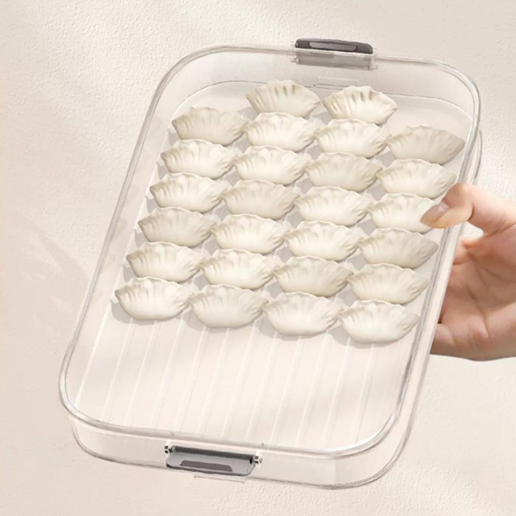 Zásobník na knedlíky Zásobník na knedlíky Wonton Zásobník na potraviny s víkem do chladničky s mrazničkou