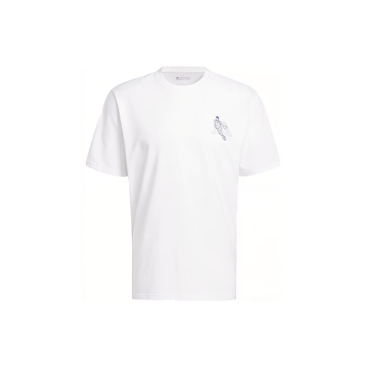 

Adidas Футболка для баскетбола Trae Icons Graphic, мужская, белая IL9478 L