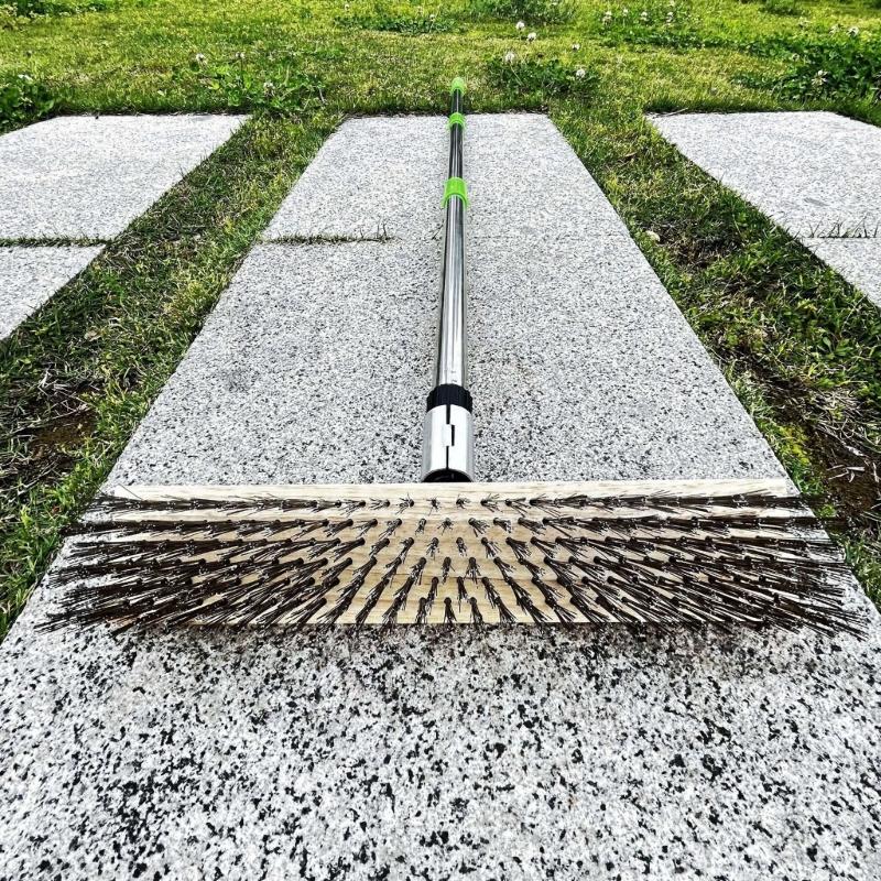 Corrosion Resistant Stainless Steel Utility Brush With 45 Degree Design For Effective Large Area Cleaning