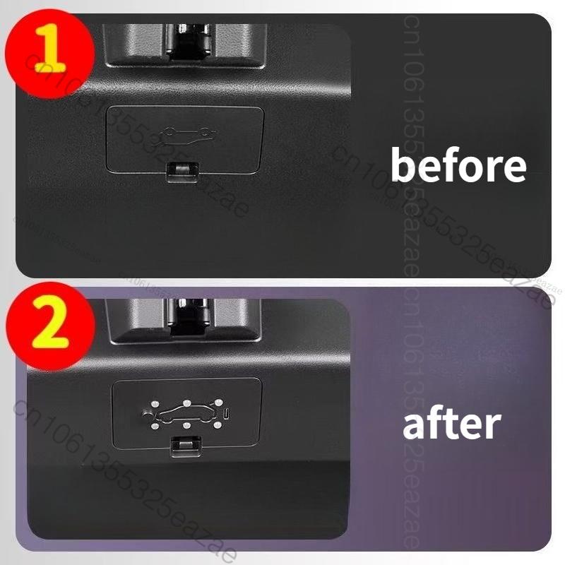 For BYD Dolphin Surf/Mini Seagull 2026 2025 2024 Rear Trunk Light Tailgate Modification Led Trunk Interior Light Car Interior