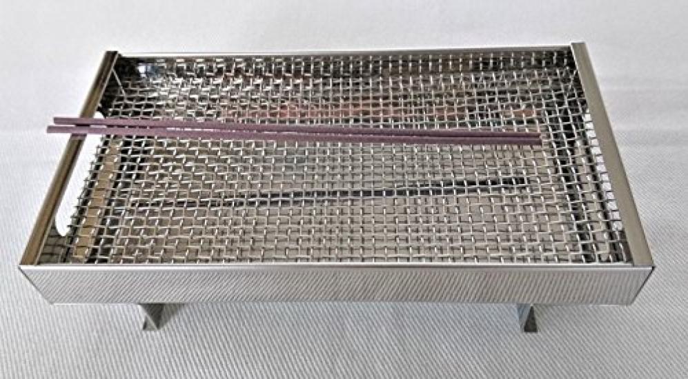 [For Graveyard Use] Small Horizontal Incense Burner, Stainless Steel, Protects Graveyard Use, Includes Family Name Seal, STS