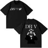 Rapper Dei V Quien Es Dei V Tour 2026 Print T Shirt Unisex Women Vintage Tshirt Shortsleeved Cotton Casual Gothic Punk Tshirts