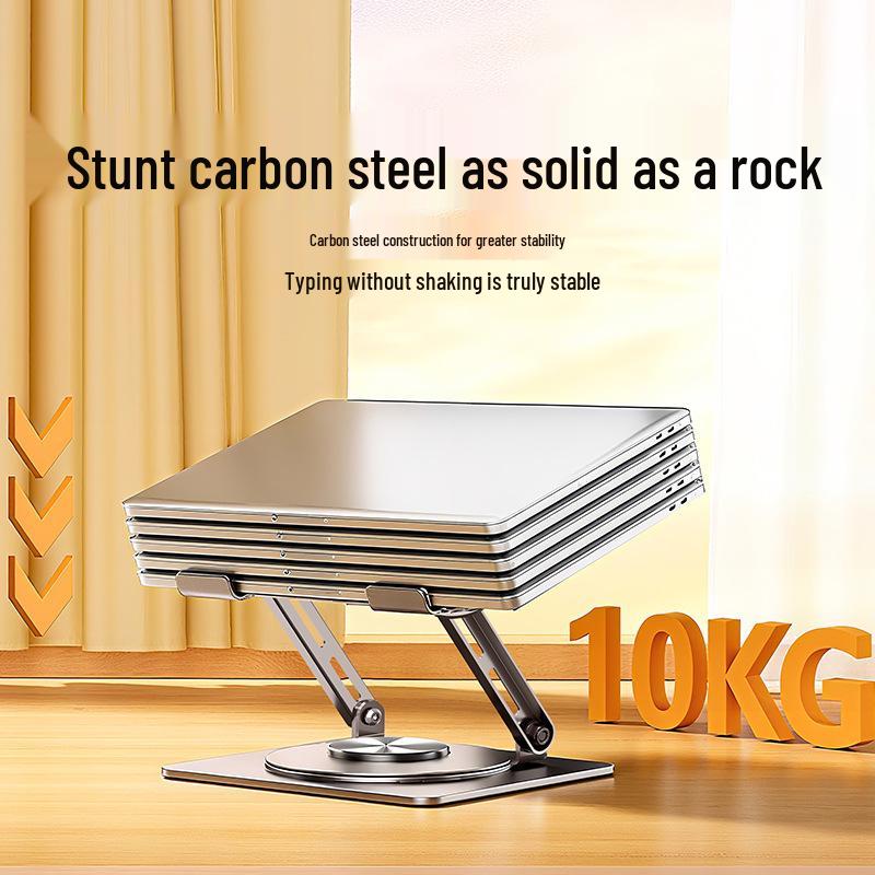 360° Rotating Laptop & Tablet Stand with Heat Dissipation