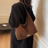 Autumn Winter High-capacity Lamb Fur Bag Feminine New Western Style Travel Practical Versatile Single Shoulder Bag