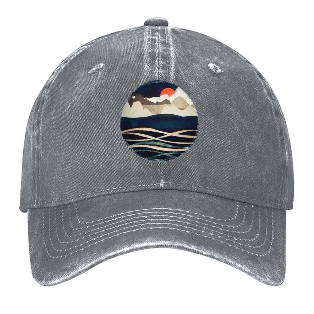 Midnight Beach Baseball Cap cute designer cap Golf Trucker Hat Baseball For Men Women's
