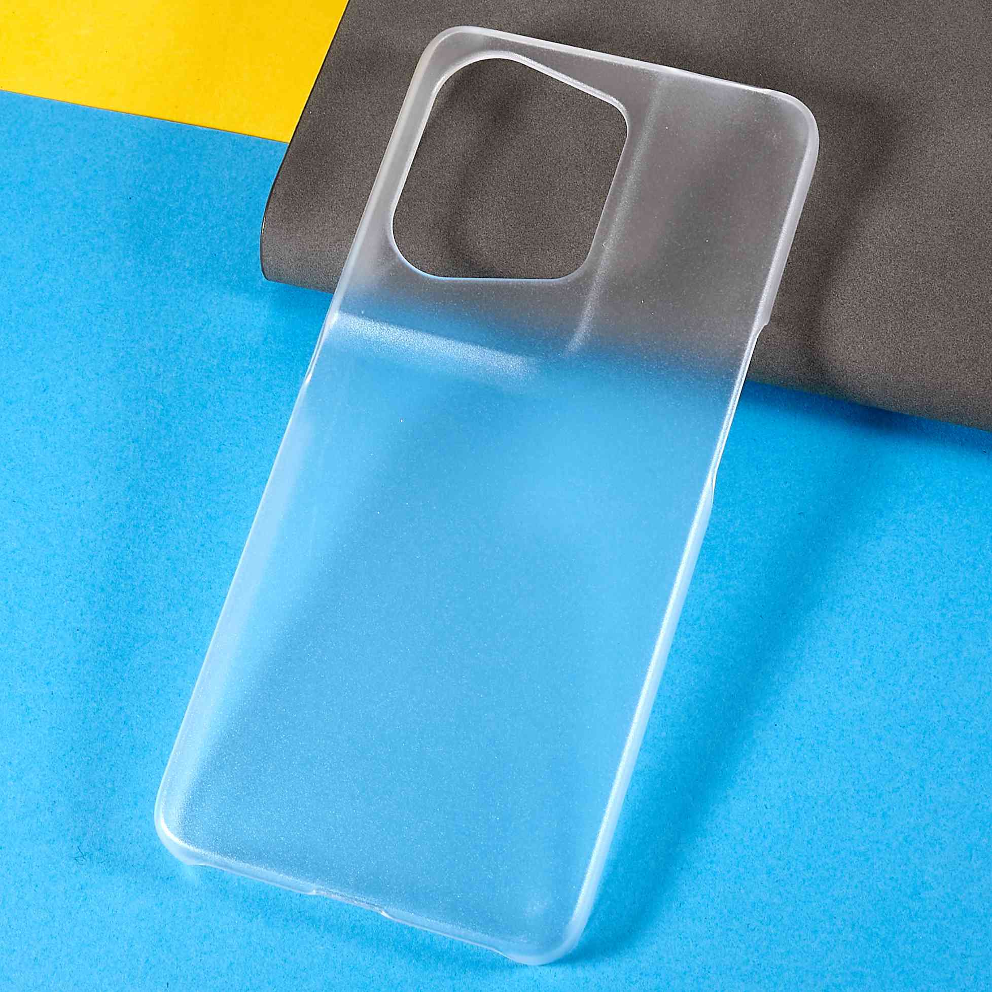 

For Oppo Reno8 Pro+ (China) 5G/Reno8 Pro 5G (Global Version) Hard PC Protective Back Case Anti-scratch Anti-fall Rubberized Glossy Phone Cover Transparent