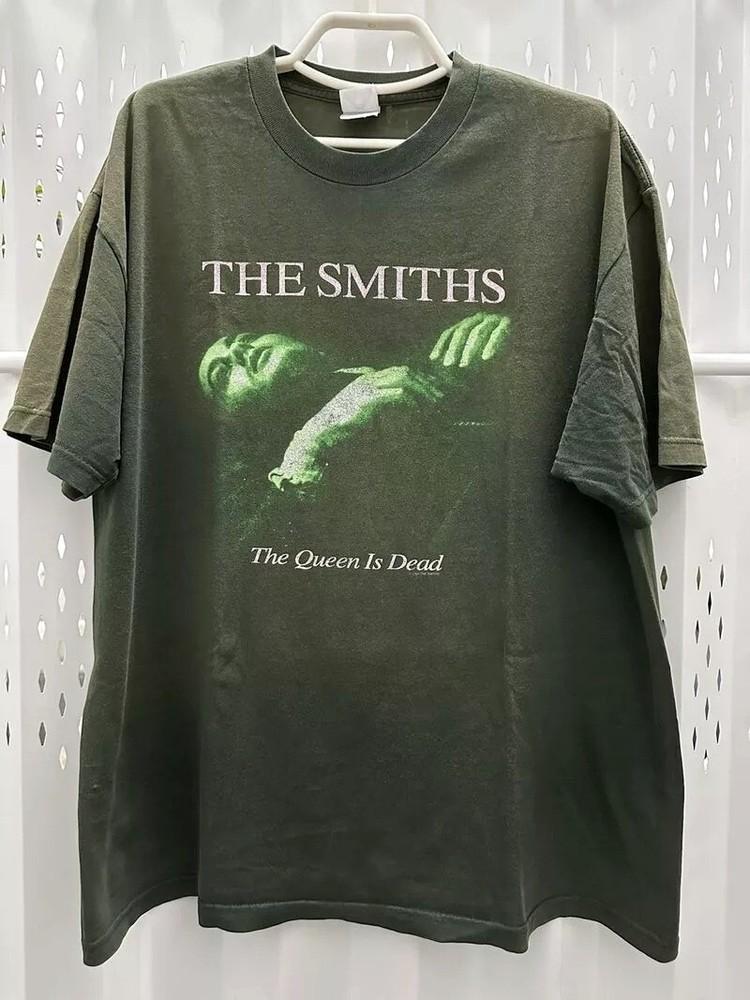 Camiseta Militar Verde Vintage 2004 The Smiths The Queen Is Dead Tallas S-5XL Unisex