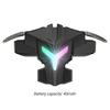 A1 Mobile Gaming Trigger Professional RGB Lighting Vibration Type Aim Shooting Game Controller Gamepad Pulse Key Button for Mobile Phone