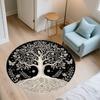 Tree of Life Pattern Round rug,Carpet Rug for Living Room Bedroom Sofa Playroom Decor,Non-slip Floor Mat,Holiday Gifts and Birthday Gifts