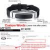 Vnox 12mm Customized Bracelets for Men Women,Grooved Stainless Steel ID Bangle with Adjustable Silicone Band,Casual Classic Gift