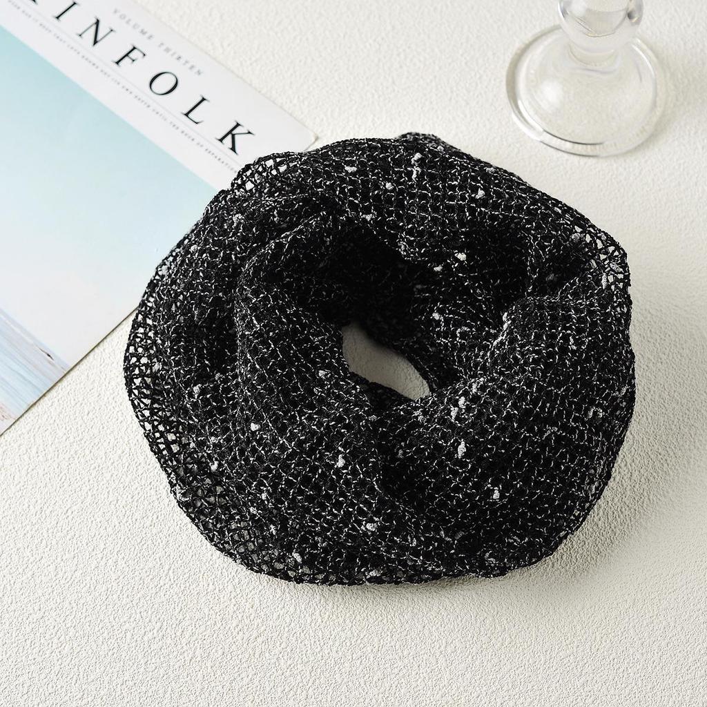Women's Breathable Mesh Bandana, Summer Head Wrap Hat, with Ponytail Feature, Loose Fit