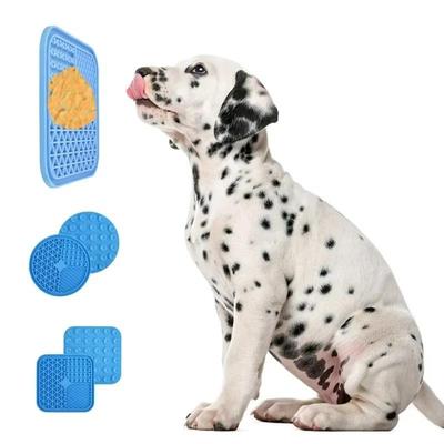 Tapete para lamber cachorro Tapete para comida lenta Tapete para lamber com ventosa Tapete para comida lenta de silicone Tapete para lamber cachorro de estimação