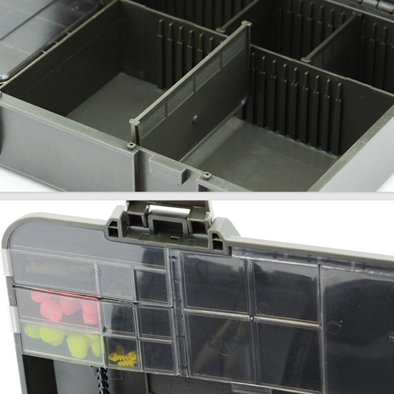 Invändiga avdelare Organizer Beteslåda Fiskeutrustningslåda Fiskeutrustning Linlina Krok Förvaringslåda Flera fack