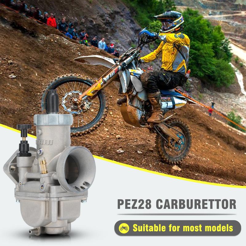 NIBBI PEZ 28 30mm Vergaser Mit Vergaserdüsen 50cc 125cc 250cc Motor Für Gy6 Yamaha Kawasaki Suzuki Pitbike Motorrad Zubehör