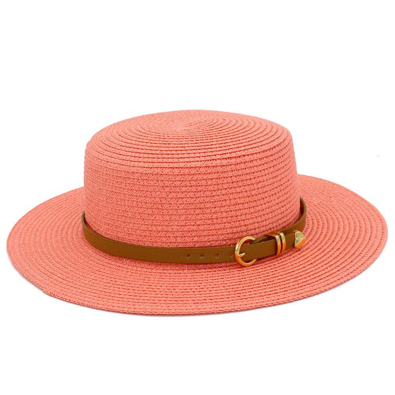 Women's New Spring and Summer Bowler Hat Fashion Panama Straw Hat Outdoor Sun Hat French Beach Hat Cool Hat