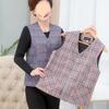 Women's Spring and Autumn Vest Cloth Vest Large Size Vest Slim Fit Inside and Outside Wear Mother Sleeveless Thin Waistcoat