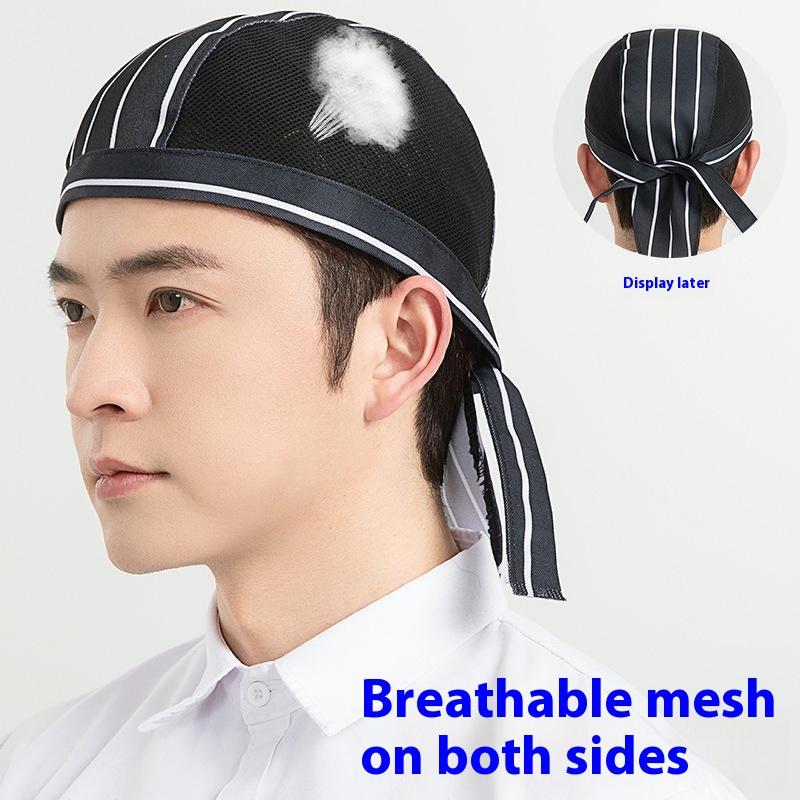 

Дышащий сетчатый берет, шапка шеф-повара, пиратская бандана, шапка для готовки на кухне, шапочка шеф-повара, головной убор