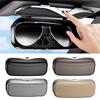 Car Sunglasses Holder Visor Clip Hard Shell Glasses Storage Box Auto Eyeglasses Organizer Sun Visor Sunglasses Case Easy Install Car Glasses Bracket