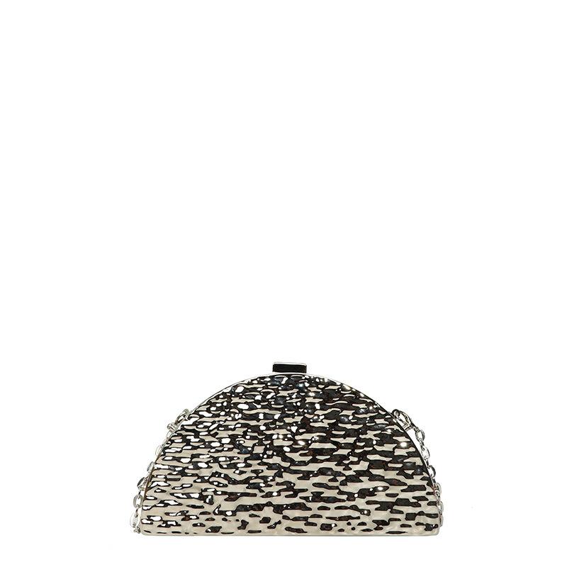 Acrylic shell bag 2025 new European and American fashion ice crack net red single shoulder women's chain dinner bag tide