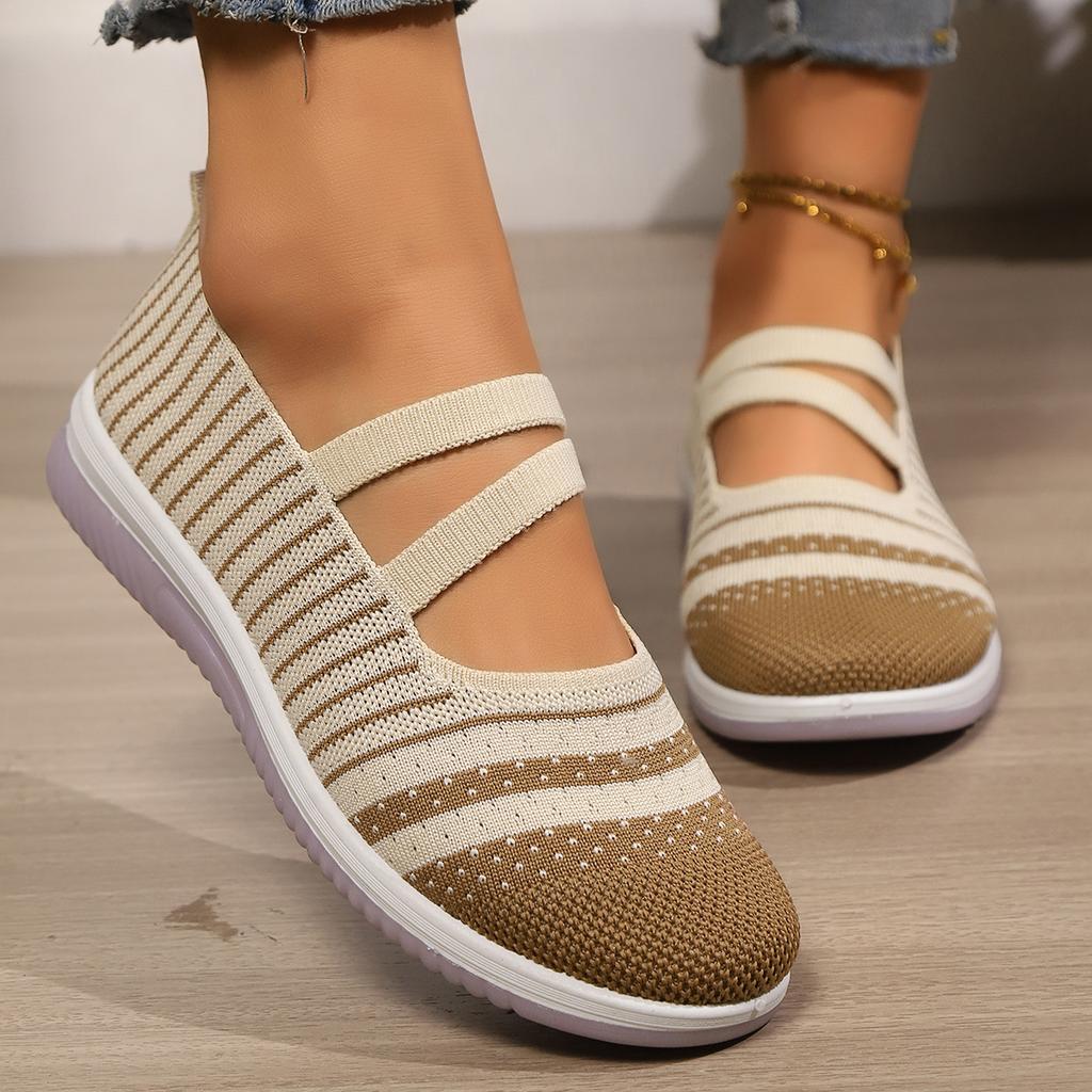 Loafer Cloth Shoes Women's Flats Loafers 2025 New Style Korean White Casual Women Shoes Zapatillas Mujer  Size 36-41