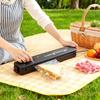 Máquina Selladora al Vacío Selladora de Alimentos Totalmente Automática Sellado Potente Sellador de Vacío Eléctrico para Alimentos para el Hogar