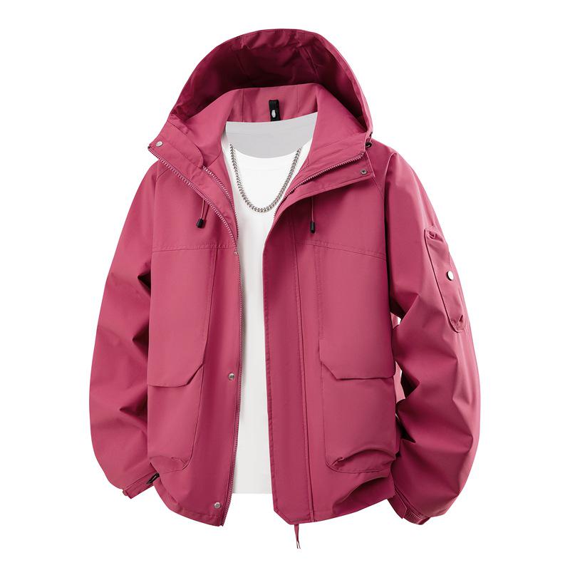 Unisex 3-in-1 Soft Shell Trekking Jacket – Warm, Windproof, Waterproof for Autumn/Winter