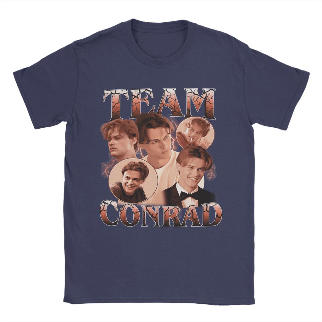 Novelty Team Conrad Fisher Retro Bootleg T-Shirt Men Round Neck Cotton T Shirts  Short Sleeve Tees Birthday Gift Tops