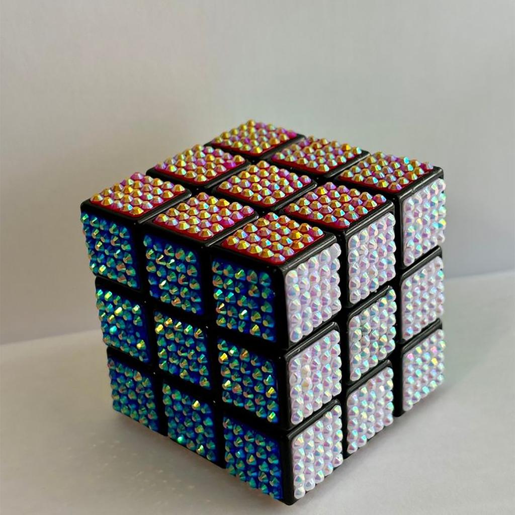1pc Diamond Cube, Intellectual Toy, 5.2*5.2 Puzzle Cube To Exercise Intelligence and Hands-On Ability, Perfect Birthday