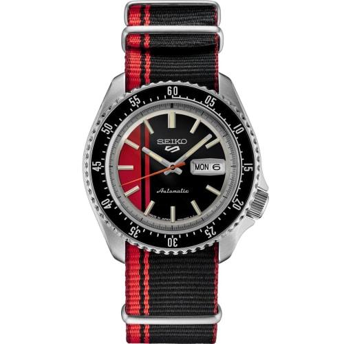 

Seiko 5 SPORTS SKX series automatic watch, Made in Japan, U.S. Special Creation, SRPK71, Men s, Black, Overseas Model