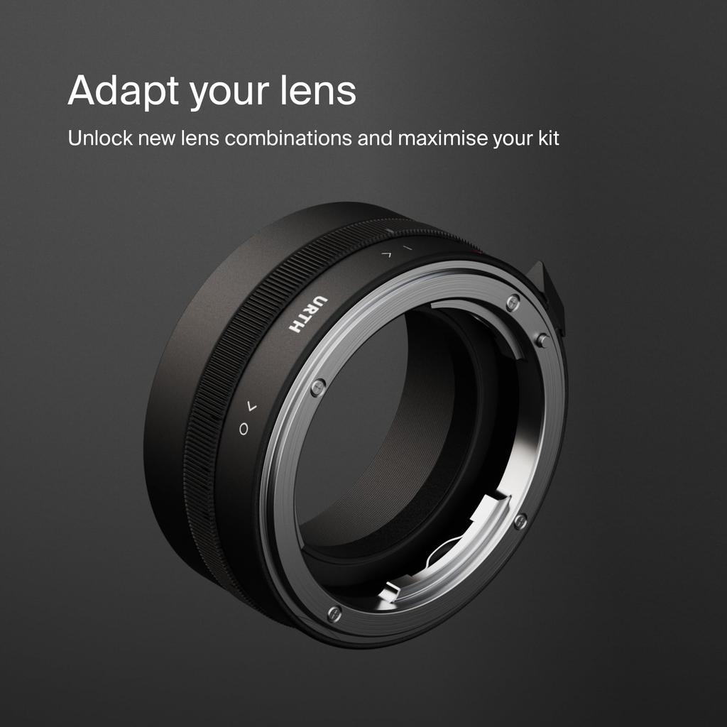 Urth Objektivanschluss Nikon F Objektive zu Canon R Kameragehäusen Adapter (G-Typ)