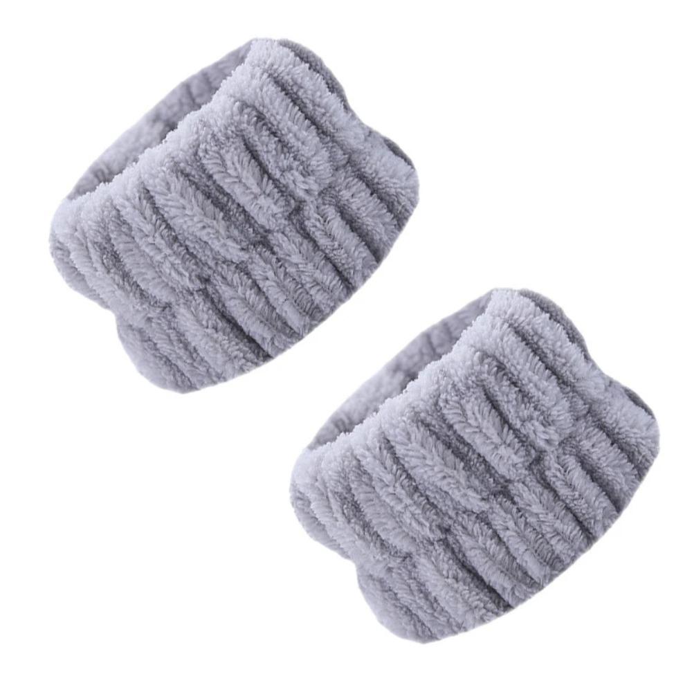 Absorbent Wrist Washing Wristbands Soft Microfiber Washband Towel for Wash Face Water Washing Prevent Wetness Wrist Belt