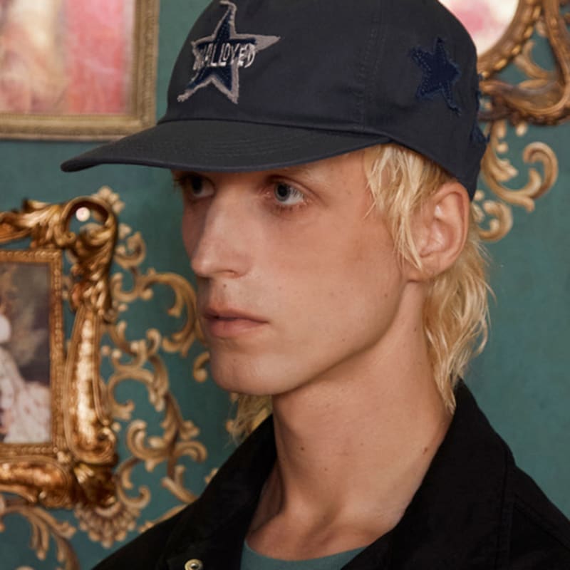 UNALLOYED LOGO STAR CAP / CHARCOAL