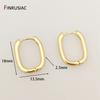 3 Styles Fashion Rhodium/Gold Plated Simple Hoop Earrings for Women Circle Piercing Round Ring Earrings Wholesale