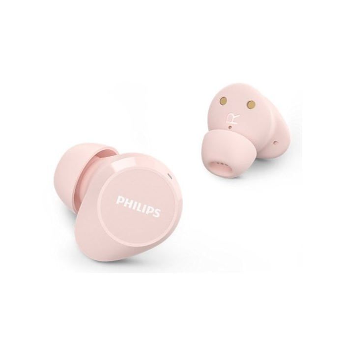 Ecouteurs sans fil - PHILIPS - TAT1209PK - Rose - Microphone intégré - Ergonomiques
