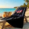 Atletico Madrid Customize Your Name Beach Towel Soft Durable Quick-Dry Suitable for Swimming Gym Camping Yoga Vacation