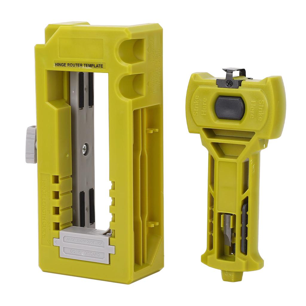 Door Hinge Locator Drilling Template Latch Chiseling and Scoring Installation Tool for 1 3 8 1 3 4 Inch Thick Doors