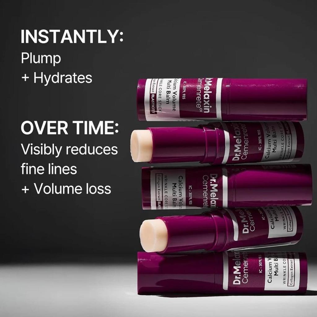 Dr.Melaxin Cemenrete Calcium Volume Multi Balm 9g, Plump Skin, Improve Dryness, Easy To Use, Korean Cosmetics, Korean Skincare