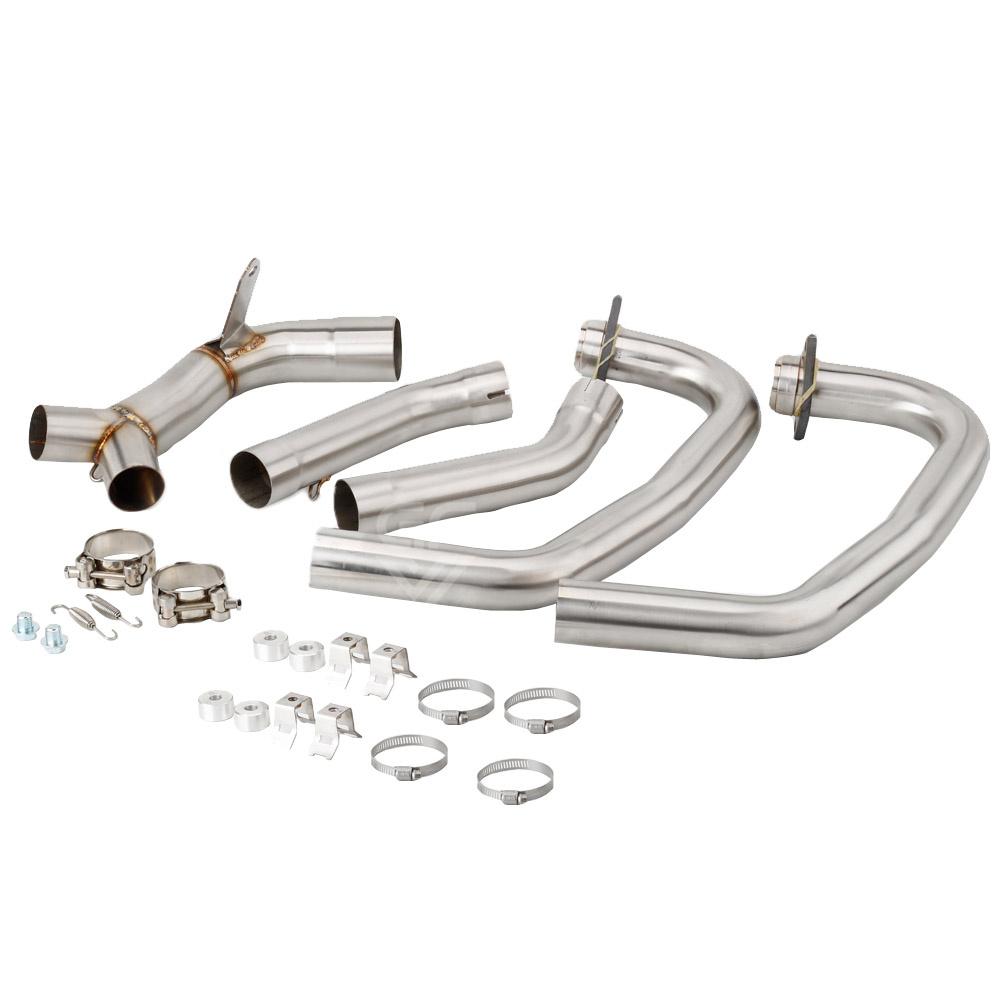 For MOTO GUZZI V85TT 2021 2022 2023 V85 TT Euro 5 V85 Escape Motorcycle Exhaust Header Link Pipe Slip-on